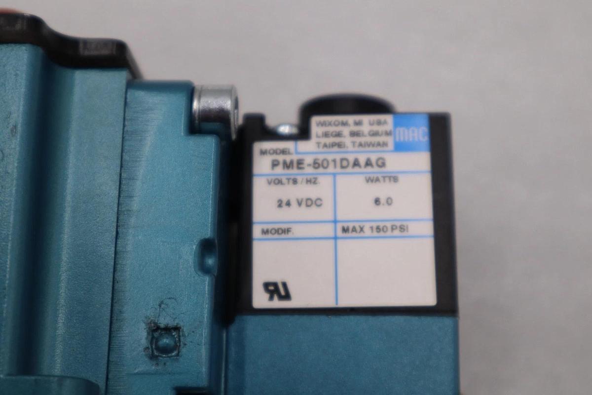MAC VALVES INC 6523B-000-PM-501DA / 6523B000PM501DA NEW UNIT STOCK H1628