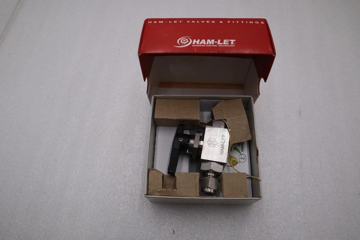 NEW Ham-Let H6800SSL1/4CSS Ball Valve SS 1/4" x 1/4" STOCK H268A