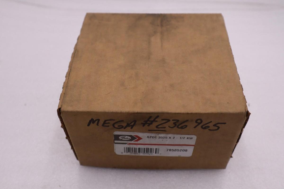 Used Gates 78585208 SPEC 3525 X 2-1/2 KW BUSHING BORE -  NEW OPEN BOX -  STK GF277A