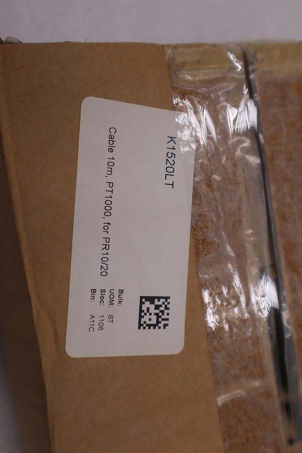 Used YOKOGAWA CORD CABLE 10M, PT1000 MATERIAL K1520LT NEW IN BOX STOCK G486A