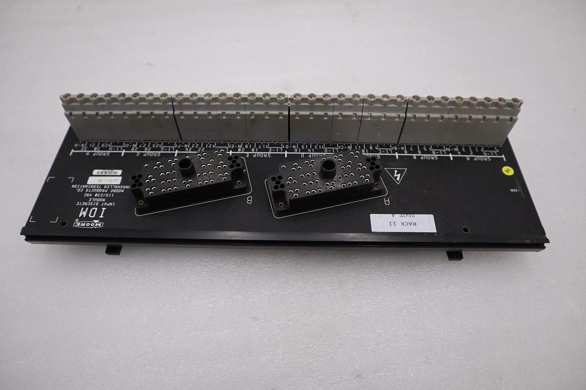 Used MOORE INDUSTRIES 16193-1-0B / 1619310B TERMINAL ASSEMBLY STK H1494