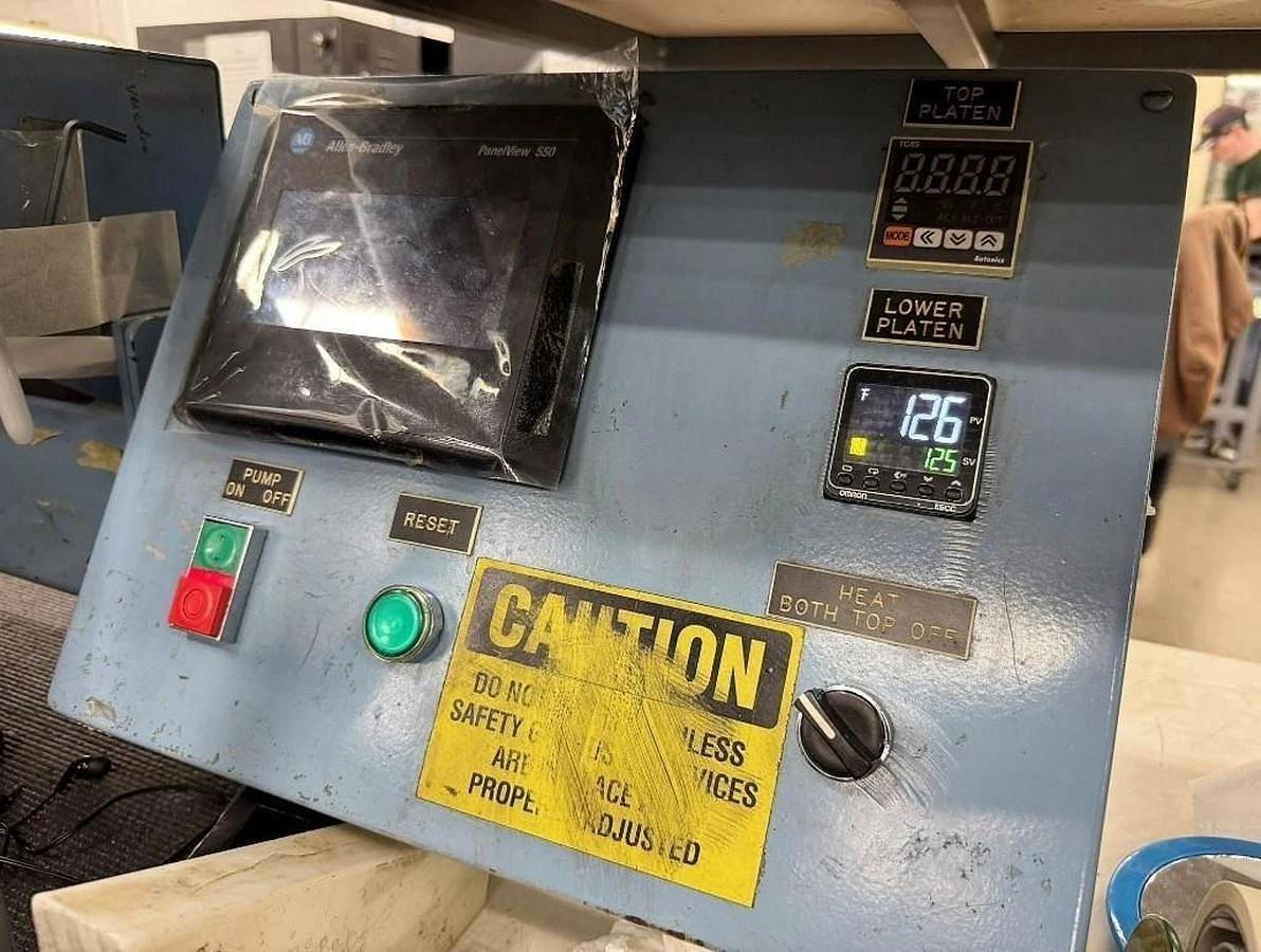 Used CONTECH ULTRA PRESS MODEL UP-2842 HOT PRESS