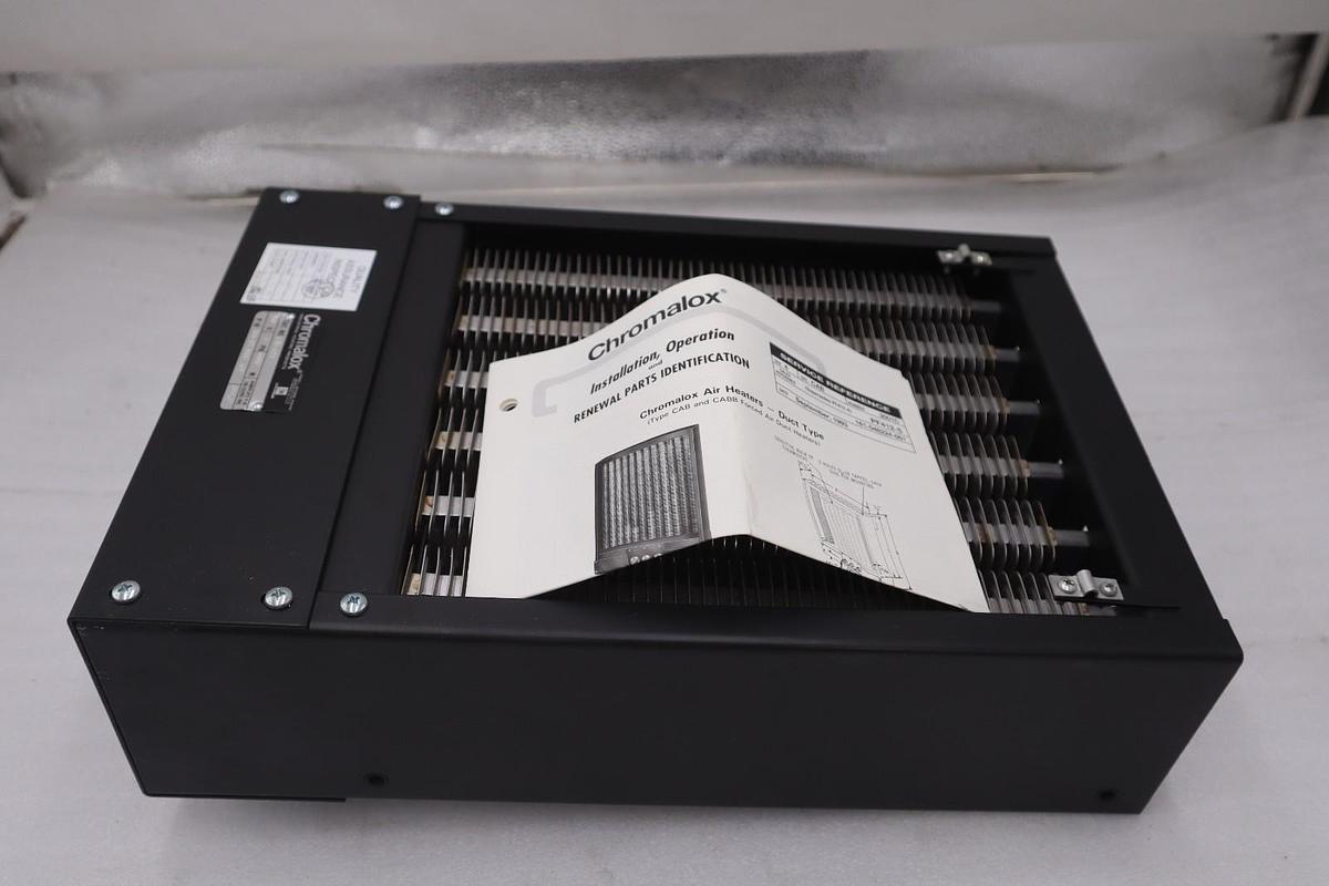 Chromalox Air Duct Heater CAB-611 208V 6000W - NEW OPEN BOX - STOCK GF1301