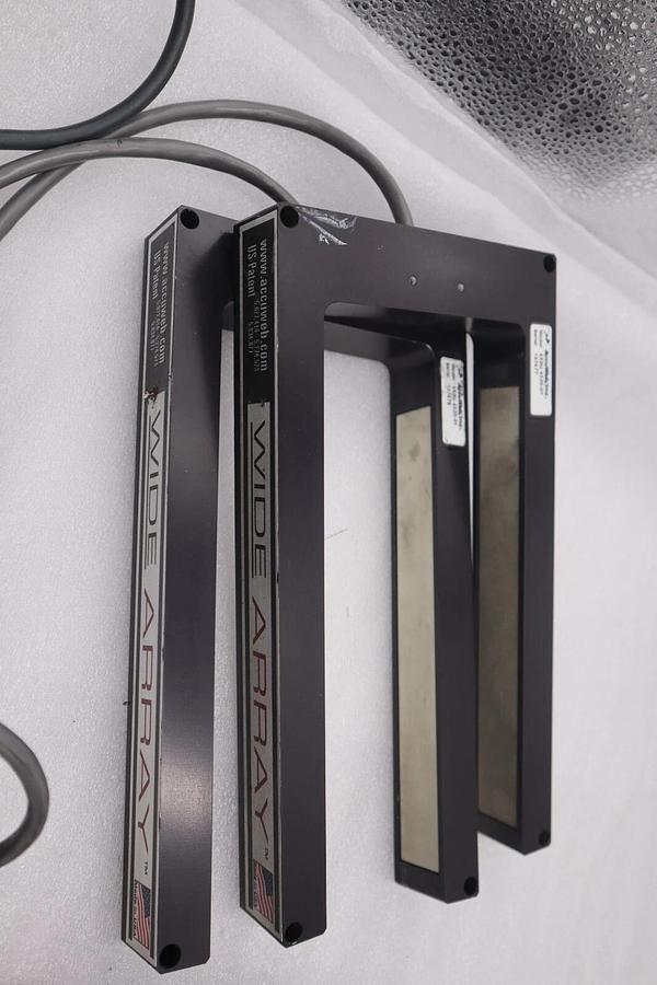 Used AccuWeb Inc EVO 150 COMPLETE WEB GUIDE SYSTEM WITH RED LION SCREEN STOCK 5120