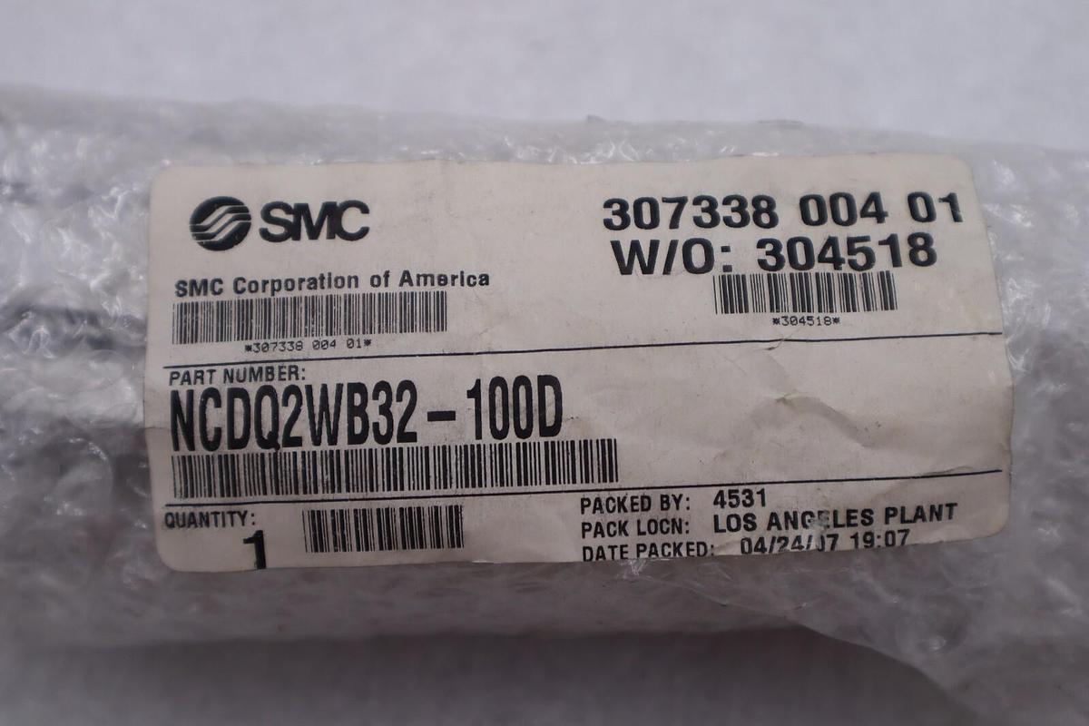 Used SMC NCDQ2WB32-100D / NCDQ2WB32100D (BRAND NEW) STOCK K-2466