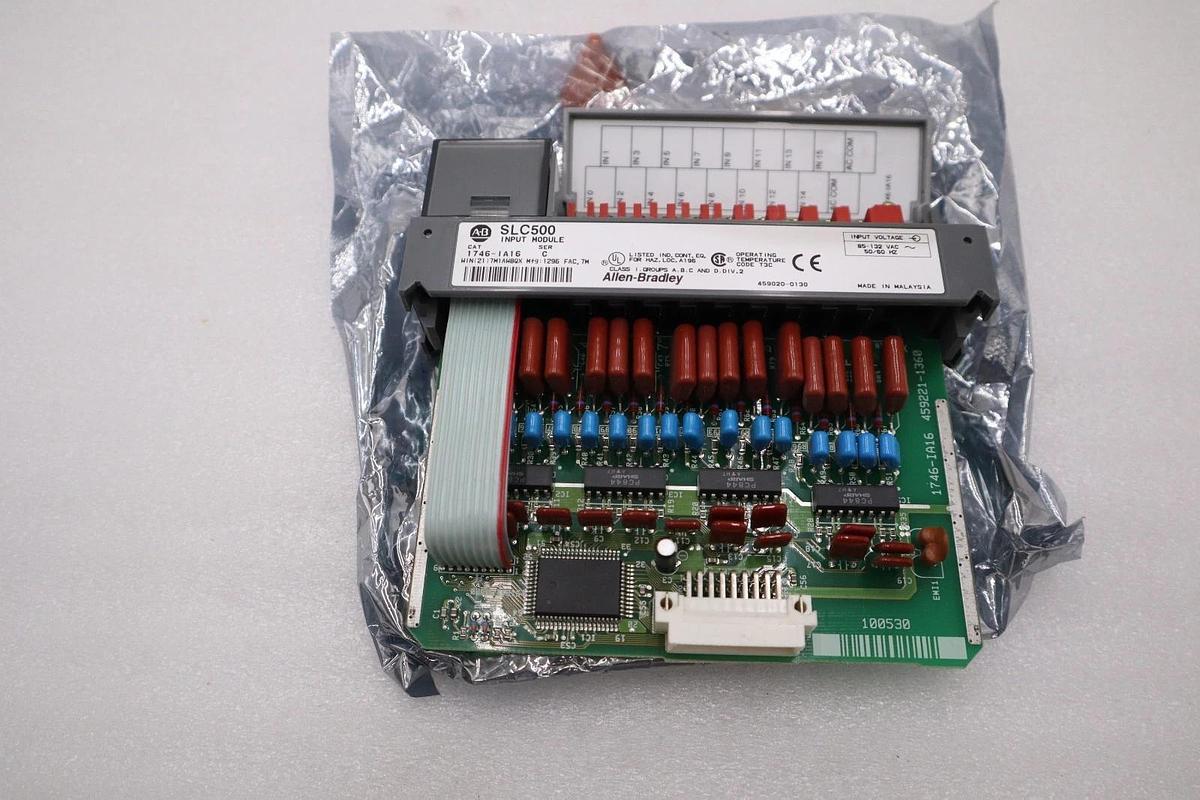 Used NEW OPEN BOX AB ALLEN BRADLEY 1746-IA16 SLC500 INPUT MODULE SERIES C STOCK H950A