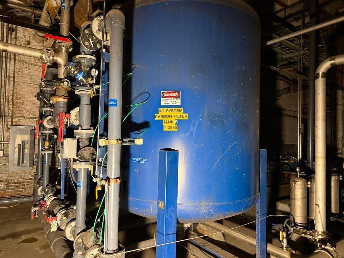 Used COMPLETE REVERSE OSMOSIS WATER FILTER SYSTEM (USED IN PAPER MILL PROCESS)
