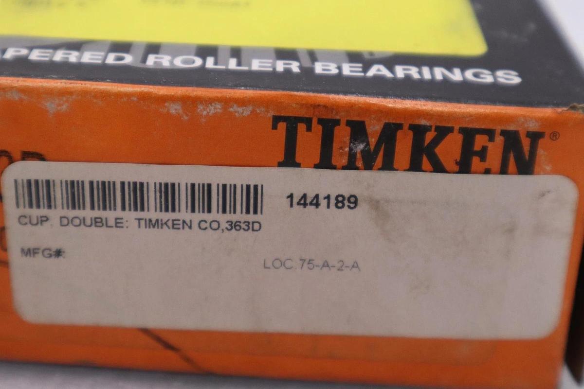Used NEW Timken 363D Tapered Roller Bearing Double Cup For Timken 363 D STK 1545CC