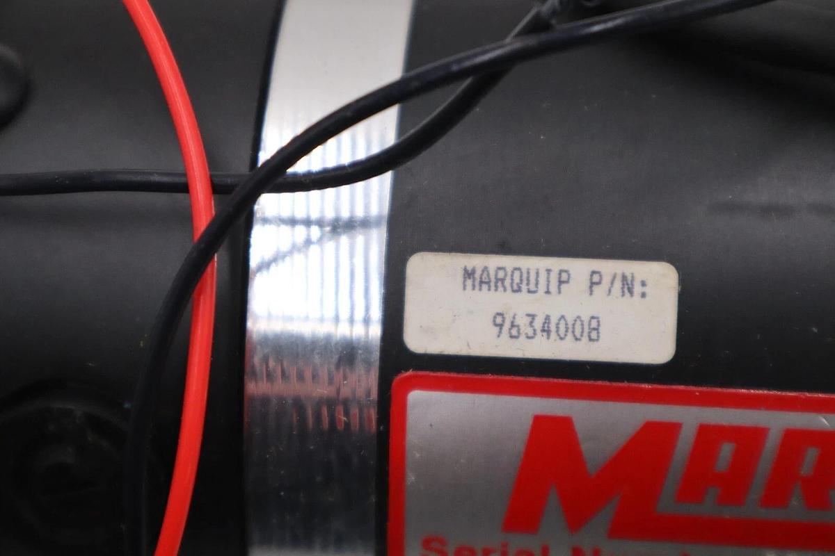 Used NEW Marquip P/N: 9634008 SERIAL 3381/6350132 MOTOR STOCK 5871
