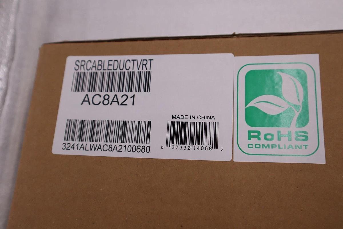 Used Tripp-Lite AC8A21 Cable Manager Duct Computer Electronics Rack Organizer #G37A