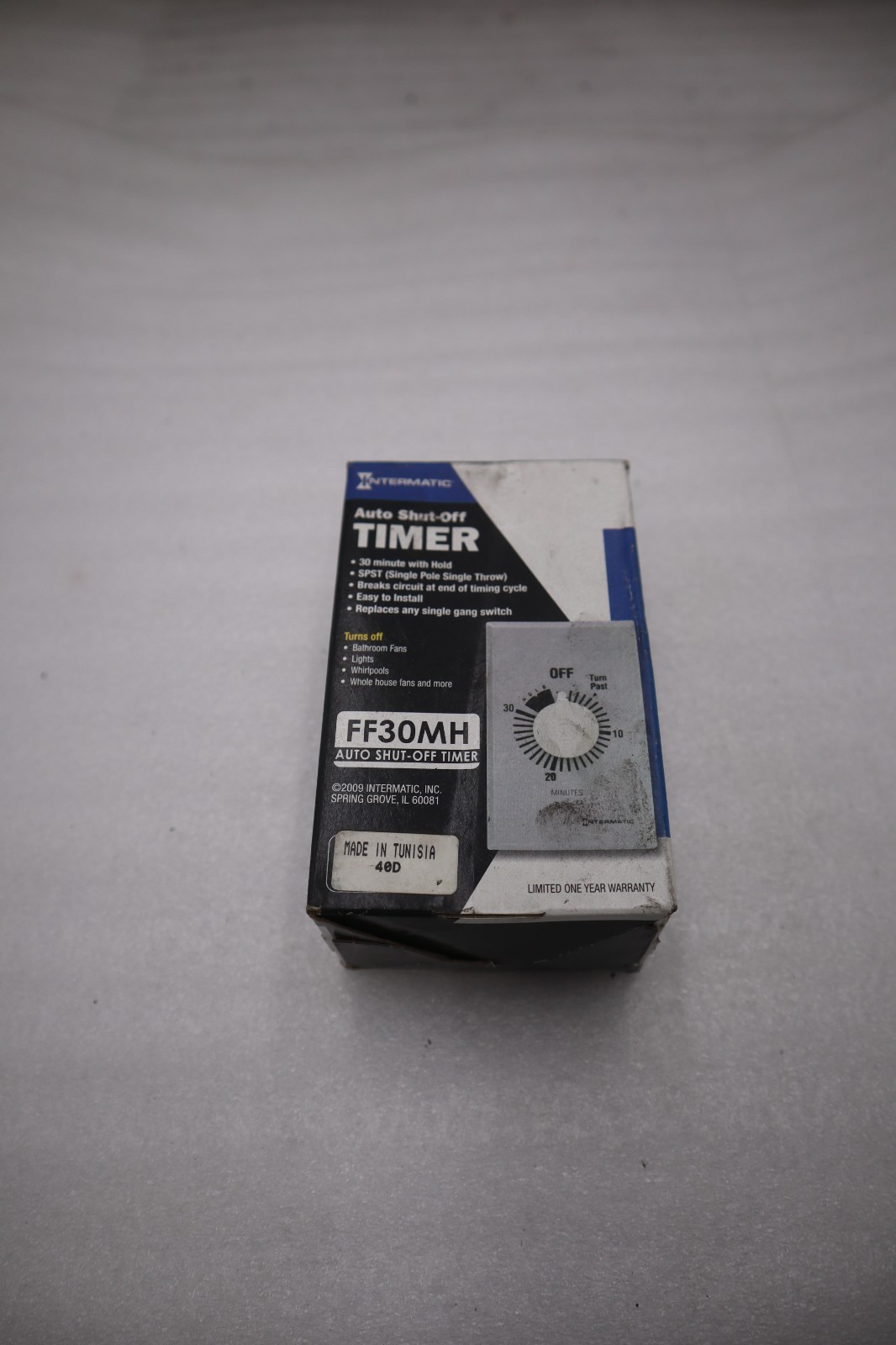 INTERMATIC FF30MH Spring-Wound Timer NEW STOCK K2997CC