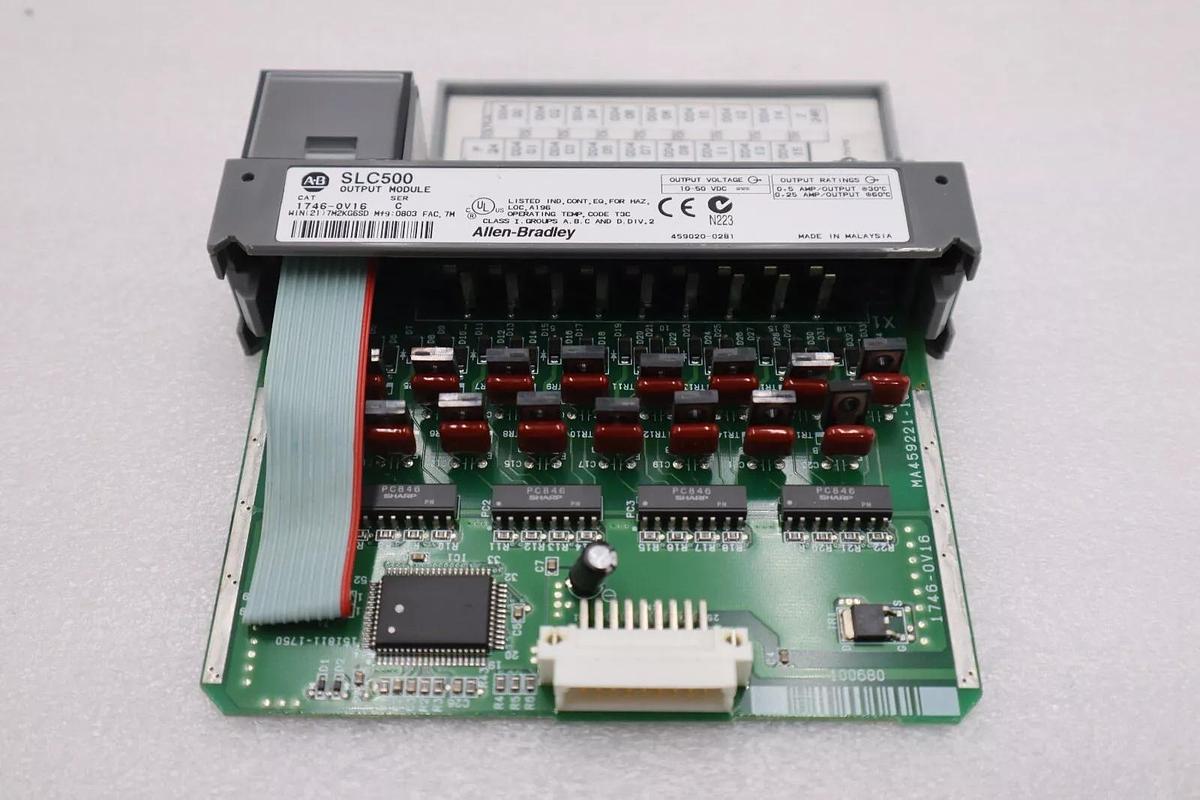 ALLEN BRADEY AB 1746-IV16 SLC 500 SERIES C INPUT MODULE STK K-105-D