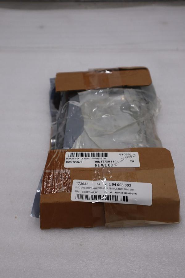 Used BENTLY NEVADA 3500/50 NEW UNIT STOCK G305A