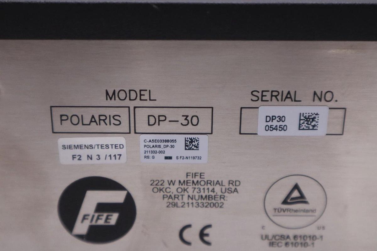 MAXCESS DP-30 FIFE POLARIS WEB GUIDE CONTROLLER - STOCK GF-1330