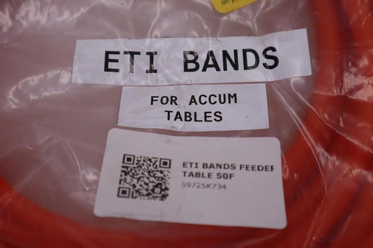 Used MJ MAY 60-5/16-OU-50 ORANGE ROUND BELTING 50' STOCK #316-A