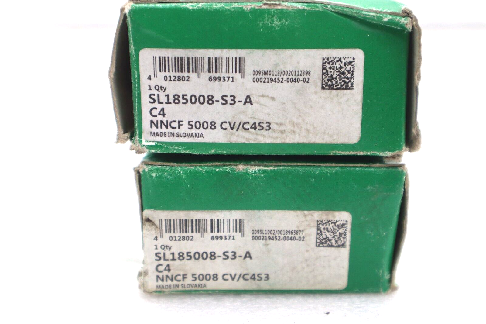 Used INA Cylindrical Roller Bearings SL185008-S3-A C4 NNCF 5008 New Open Box #K-2234
