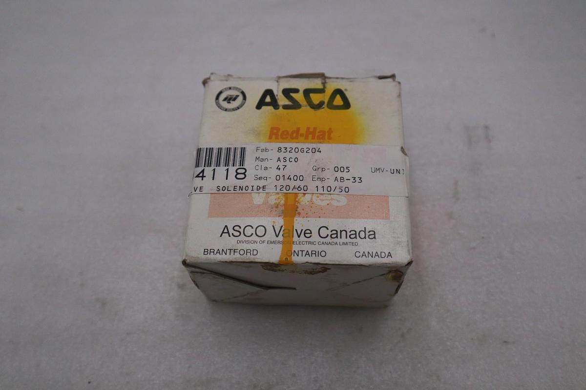 ASCO 8320-G204 / 8320G204 - NEW IN BOX - STOCK K1667A