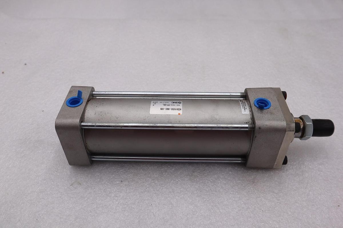Used SMC NCDA1B250-0600-XB5 CYLINDER #2696-A