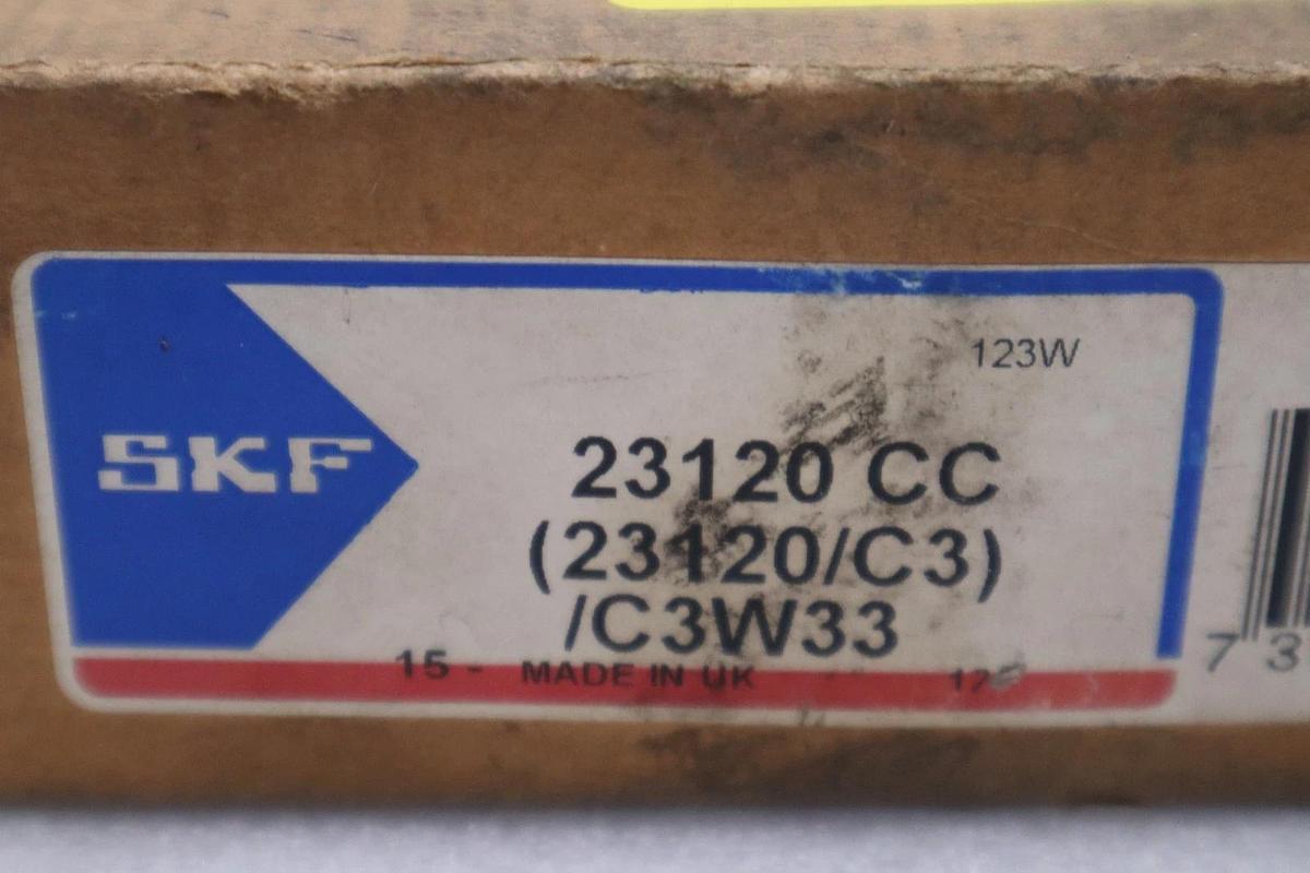 Used NEW OPEN BOX SKF Spherical Bearing 23120 CC/C3W33 STOCK 1550CC