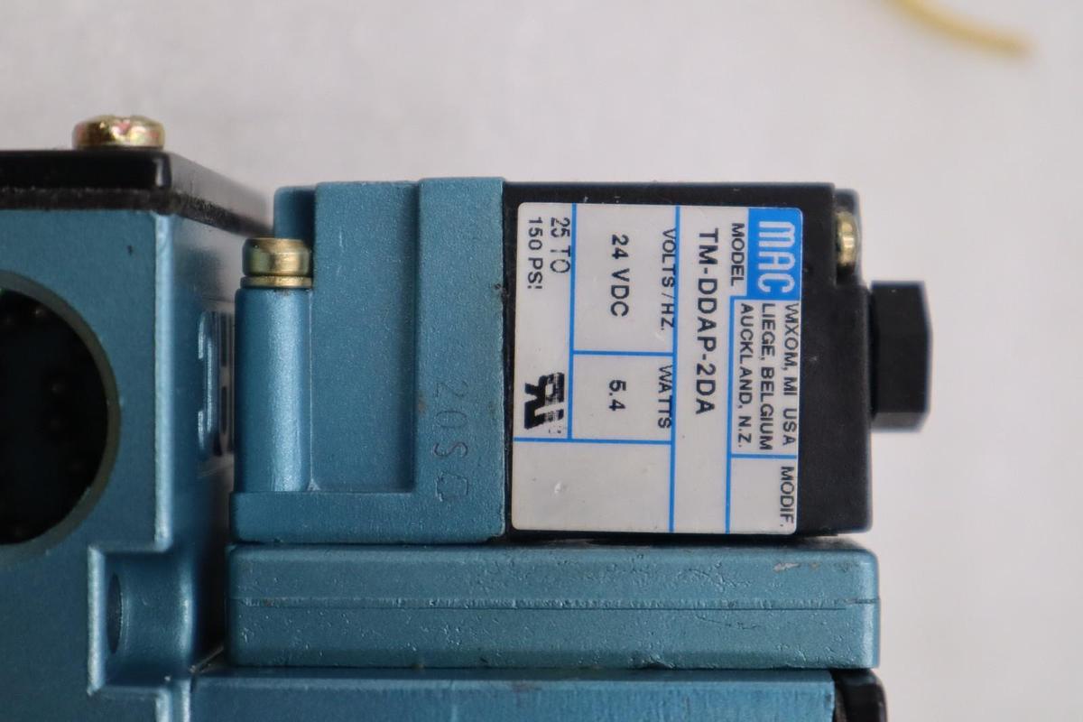 NEW MAC VALVES 82A-AA-BAA-TM-DDA5-2DA SOLENOID VALVE 82 SERIES 4-WAY STK H1465