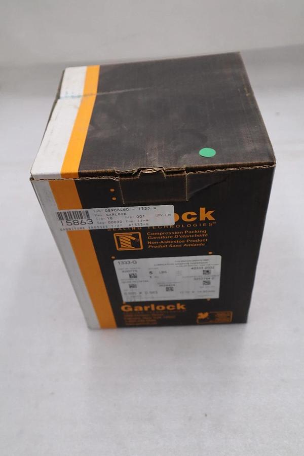 Used GARLOCK 40333-2032 1333-G 1/2" 5 LBS - NSMP - STOCK GF860