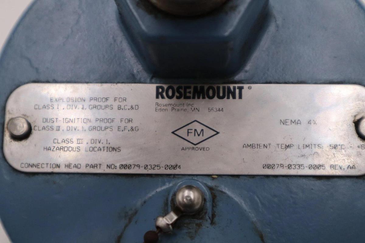 ROSEMOUNT 00079-0325-0004 THERMOCOUPLE TEMPERATURE STOCK H1396