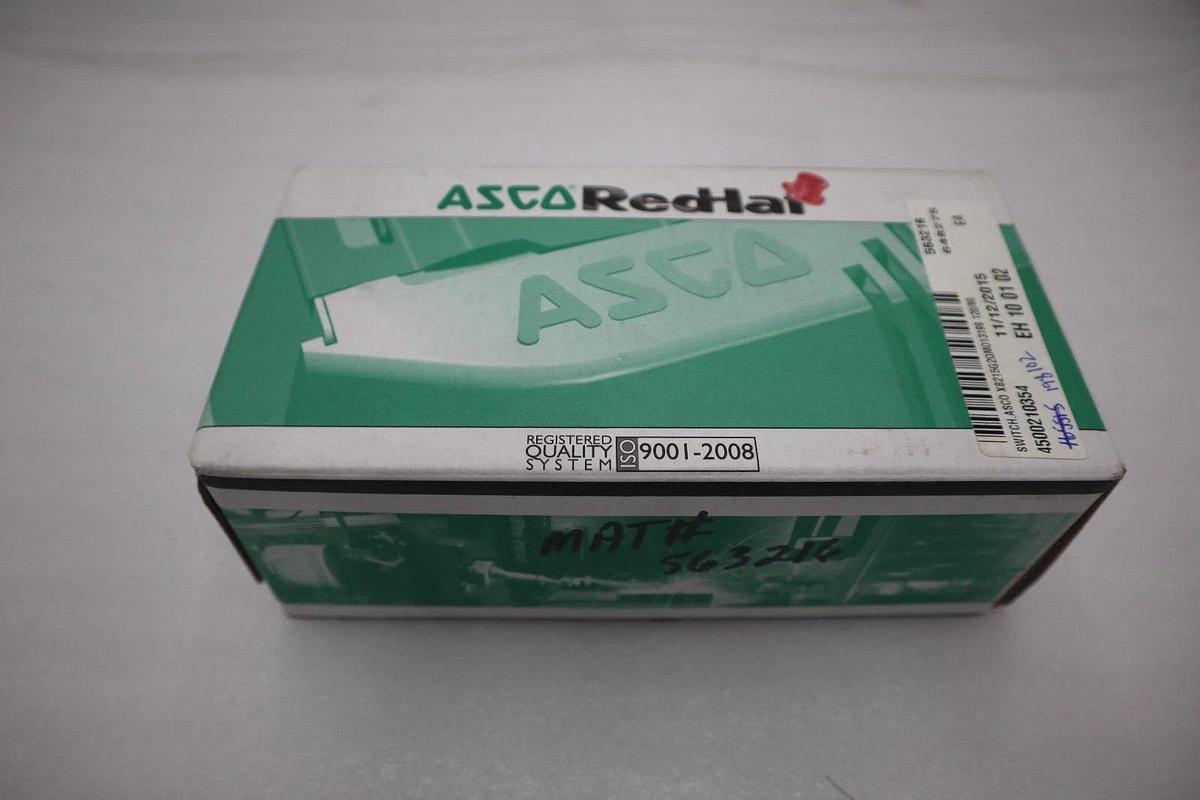 Used NEW IN BOX ASCO Valve X8215G002QMO13198 1/2" 110/120V STOCK G542