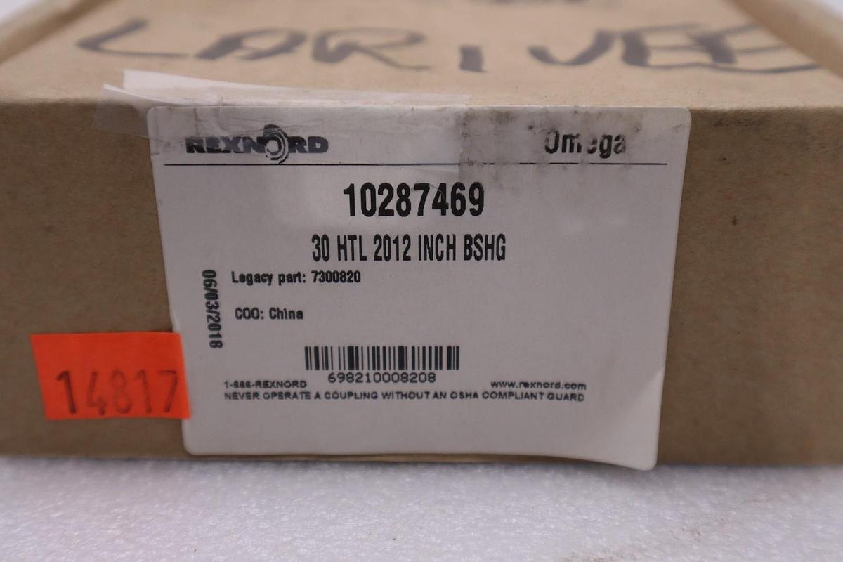 Used REXNORD 7300820 / 7300820 BUSHING NEW OPEN BOX STOCK GF408A