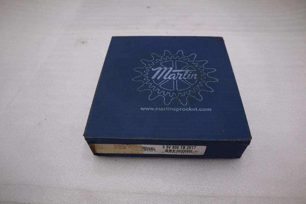 Martin 3-3V-800-TB-2517 V-Belt Sheave 3 3V 800 TB 2517 NEW STOCK 4915CC