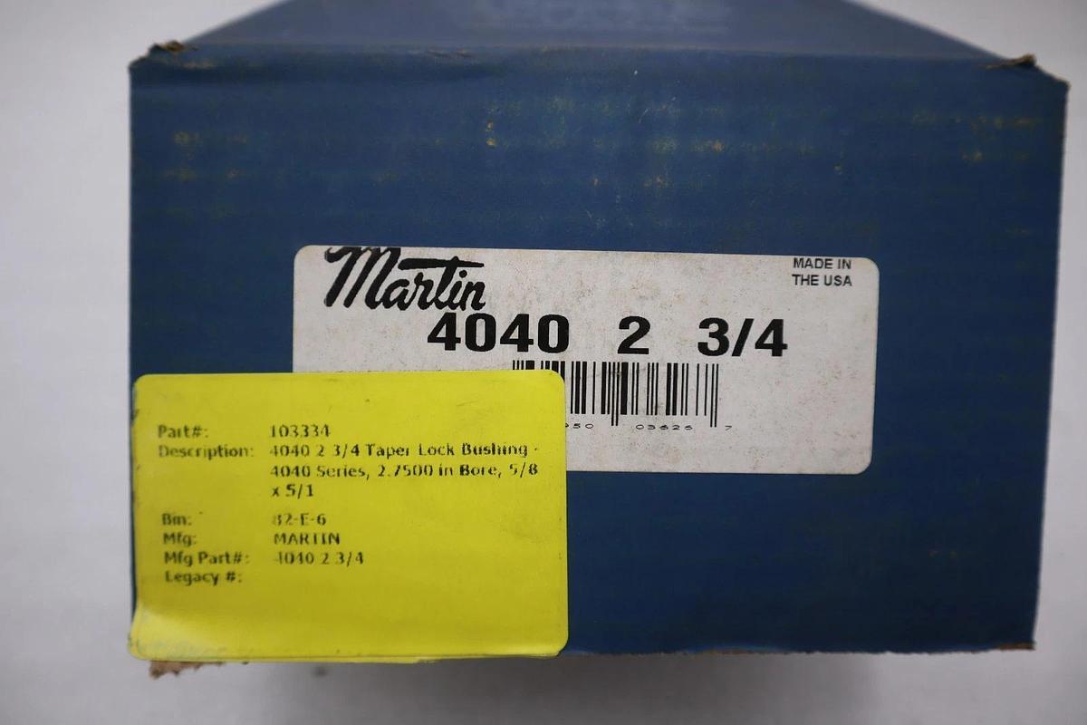 Used MARTIN 4040 2 3/4 - TAPER LOCK BUSHING - STOCK K-4017CC