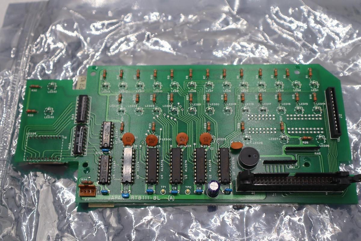 Used Toshiba LED Display Board for NIK, N NWL-641 PN: RTB111-BL STOCK #2837