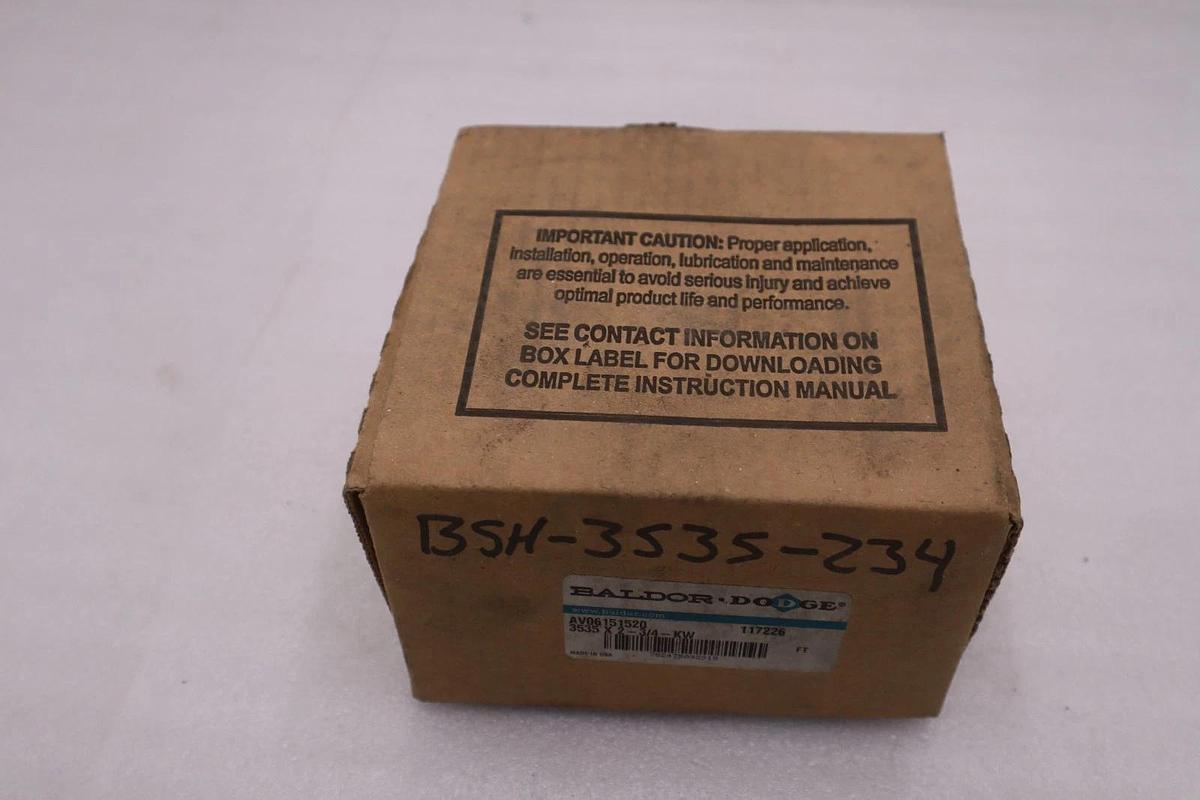 DODGE 117226 3535X2-3/4KW NEW OPEN BOX STOCK GF647