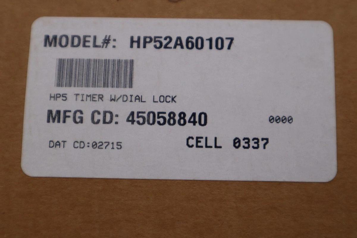 EAGLE SIGNAL HP52A60107 TIMER NEW IN BOX STOCK G32A