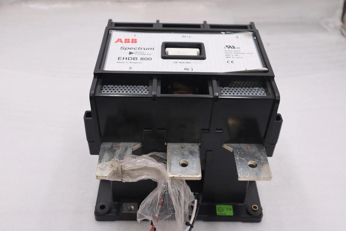Used Abb Spectrum EHDB 800 Drive Contactor 120v-ac 600v-dc 800a Amp STOCK 1734B