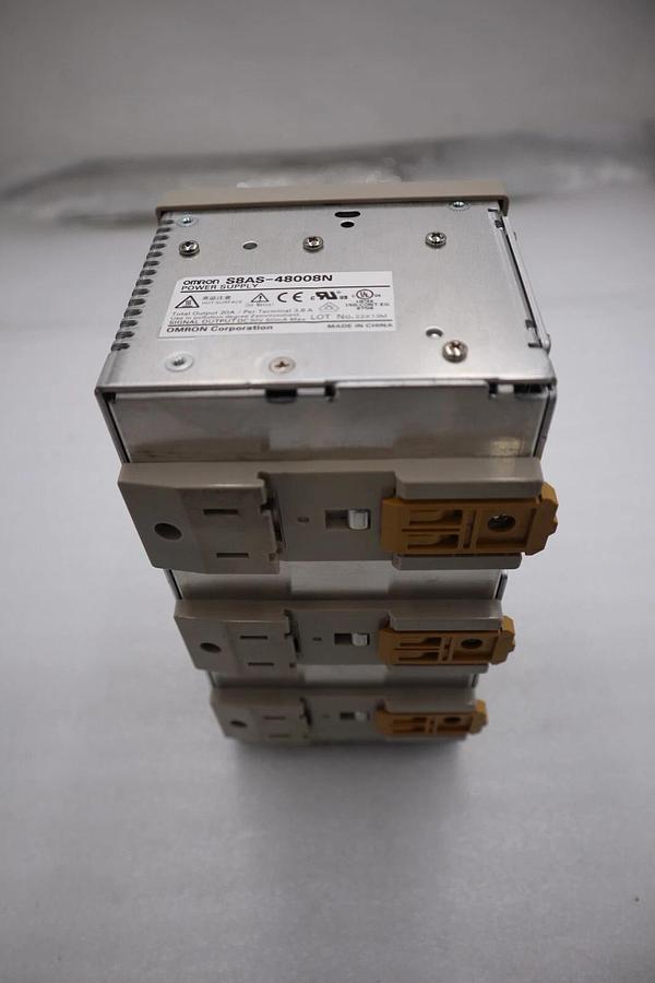Used S8AS-48008N Omron DIN Rail Mount Power Supply 20A STOCK 4027-A