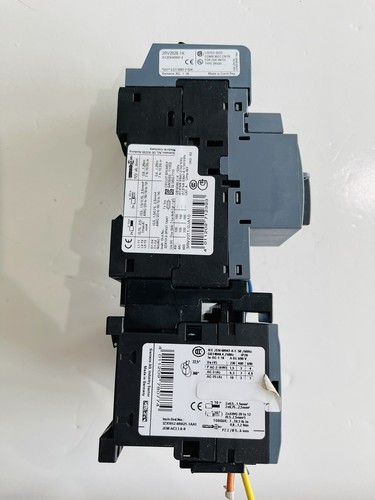 Used SIEMENS SIRIUS 3RV2011-0JA10 CIRCUIT / 3ZX1012-0RH21-1AA1/ 3RV2928-1K #K-856