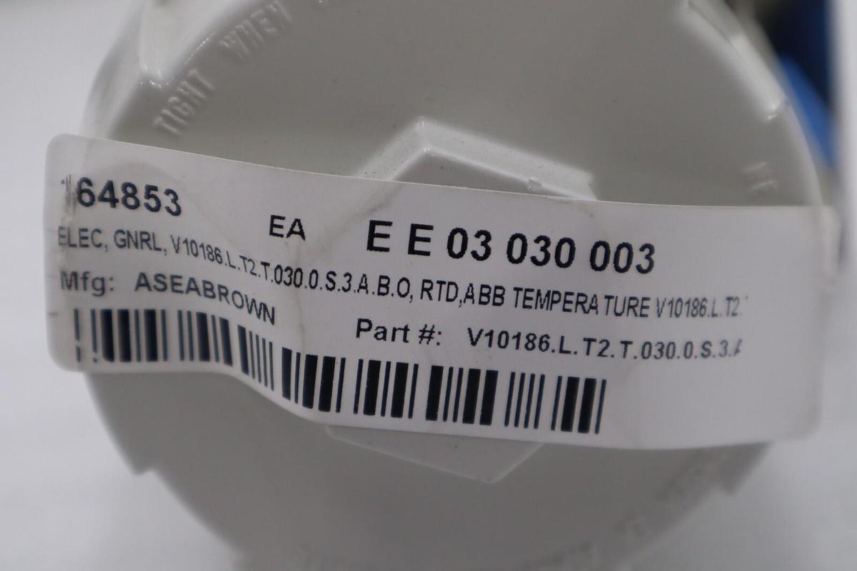 Used ABB V10186-LT2T02T0300S3AB0 TEMPETURE SENSOR STOCK #G-46A