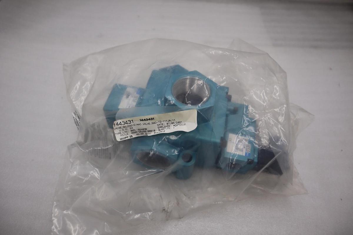 Used Mac 58D-73-111JA Pneumatic Air Valve Pilot NEW NO BOX STOCK H18