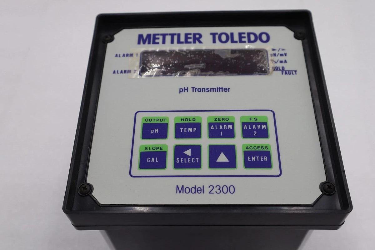 NEW OLD STOCK! METTLER-TOLEDO 2301, ce pH LEVEL TRANSMITTER Stock L-698