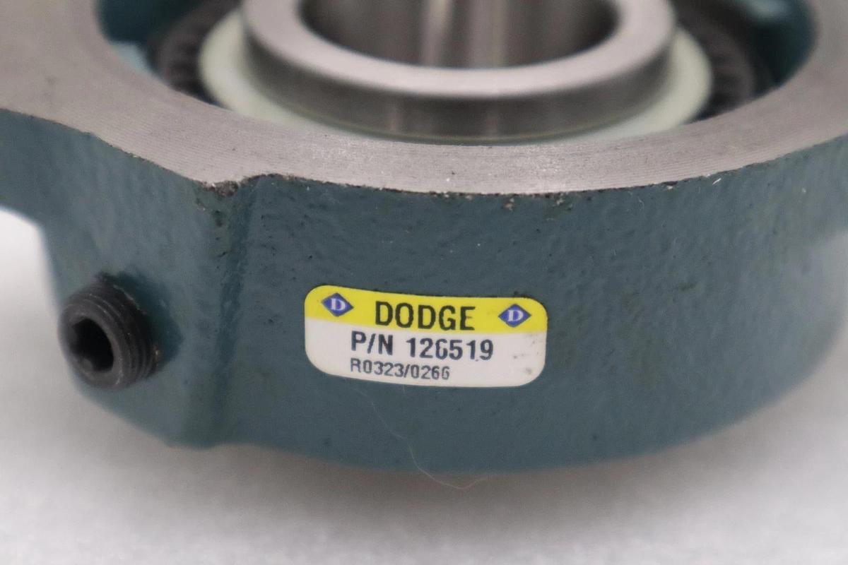 Used DODGE 126519 STANDARD BALL BEARING F2B-SC-106 MOD - STOCK H1492A