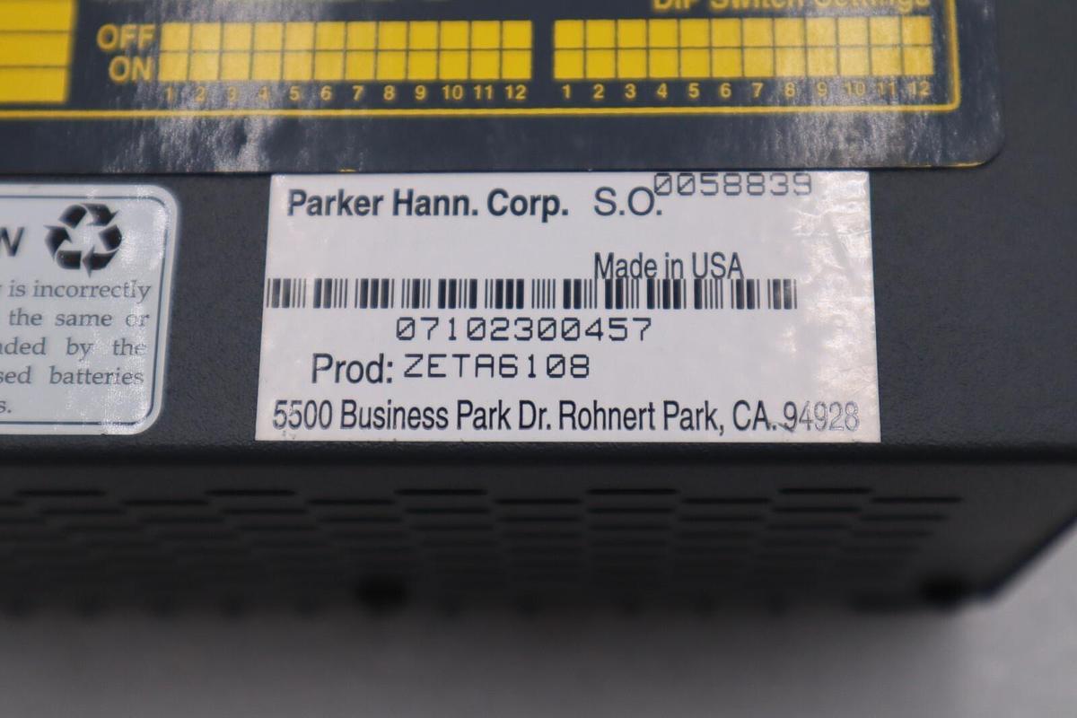 NEW PARKER ZETA6108 DRIVE STOCK 4908-A
