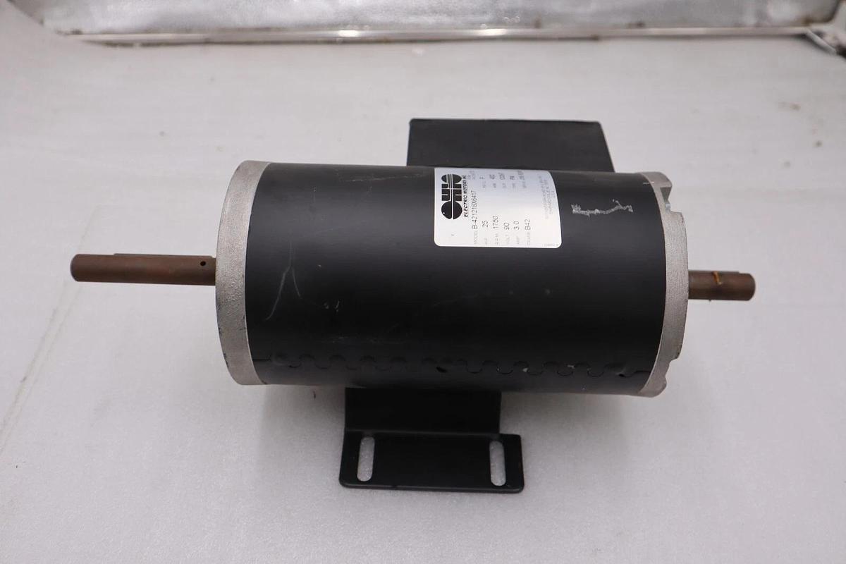 Ohio Electric Motors B-421218X6417 90V 1750 RPM FRAME B42 Form Factor 1.5 #H886