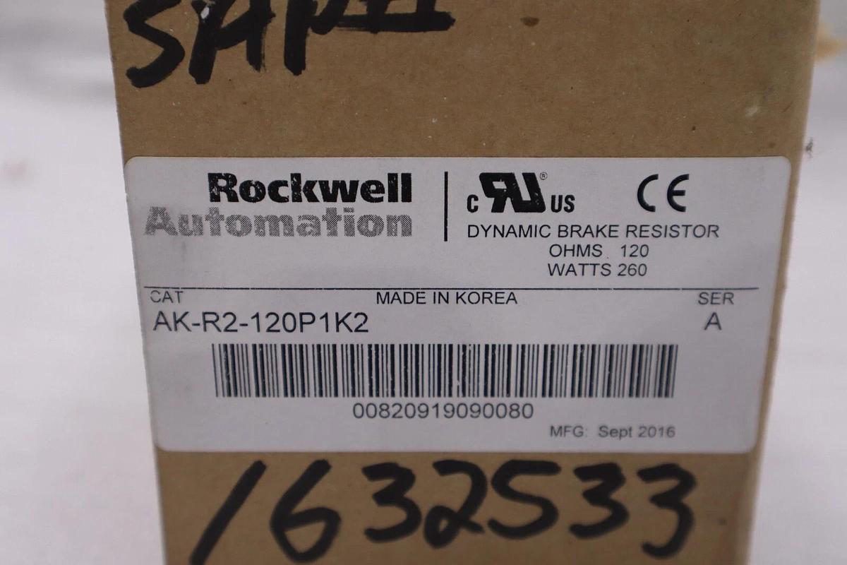 Used ALLEN BRADLEY AK-R2-120P1K2 / AKR2120P1K2 NEW IN BOX STOCK H123
