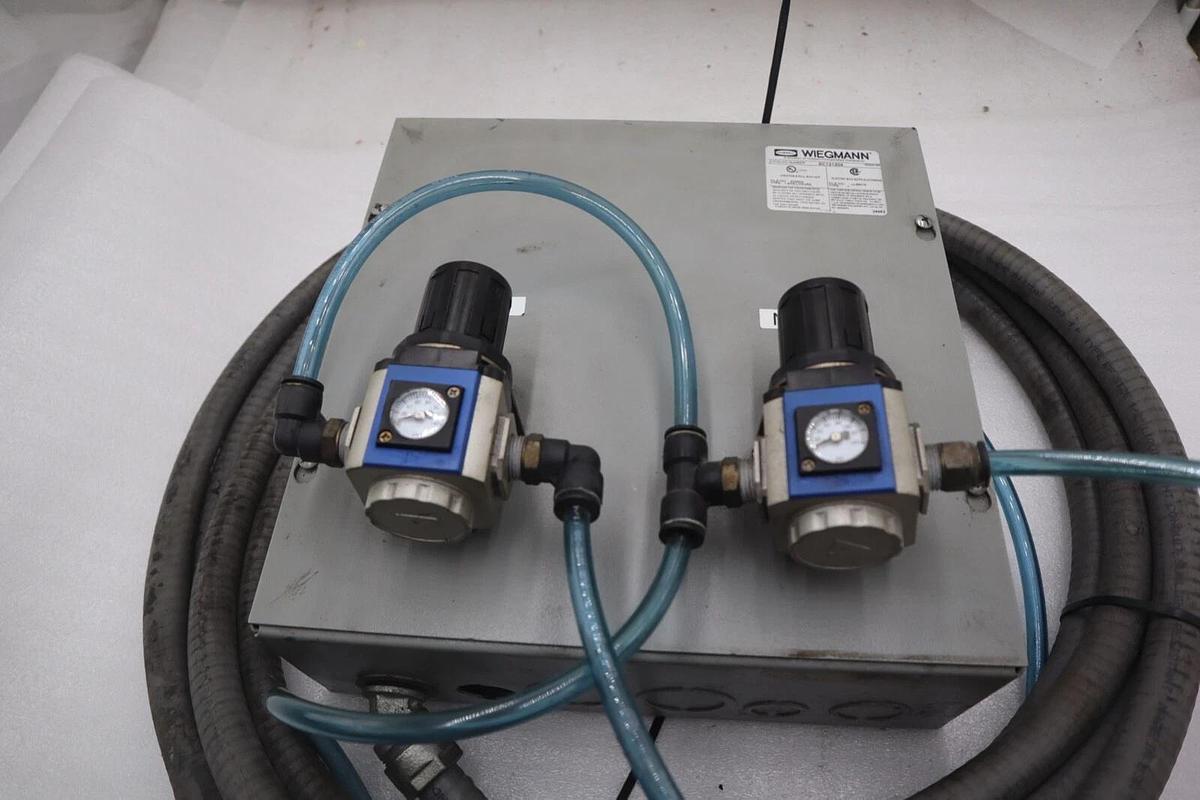 Used HUBBELL WIEGMANN SC121204WW ENCLOSURE STOCK #4669