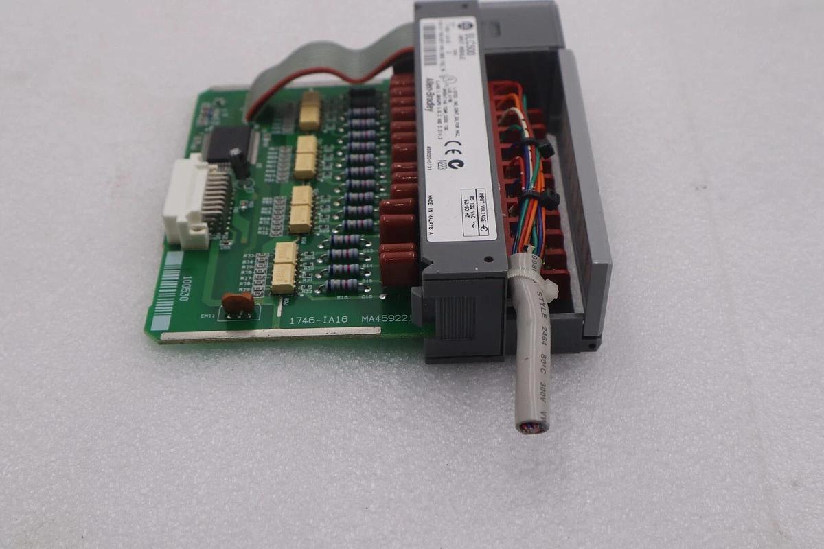 Used ALLEN-BRADLEY 1746-IA16 SLC500 INPUT MODULE SERIES C STOCK #K-1455