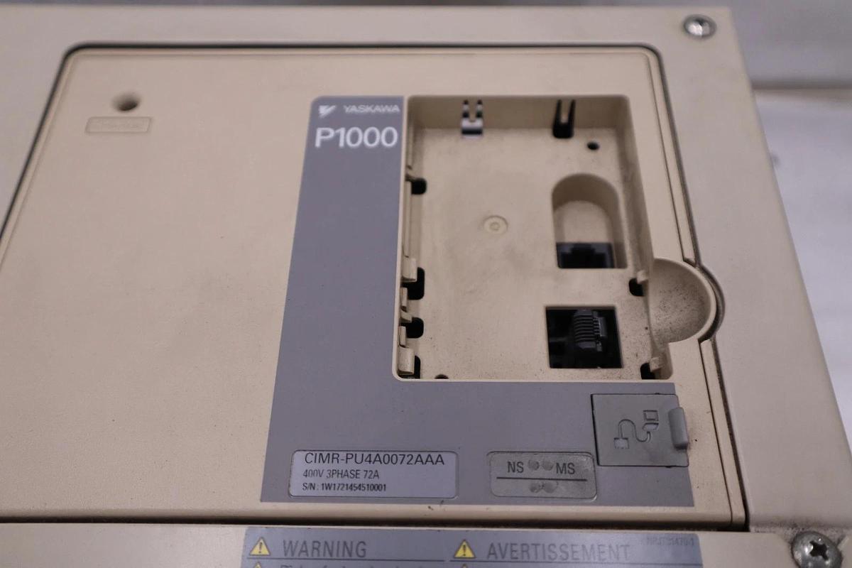 Used YASKAWA CIMR-PU4A0072AAA DRIVE - STOCK 3819CC