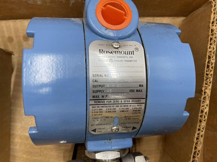 Rosemount 1151lt4lea0h22dl4 Pressure Transmitter New In Box Stock 1478