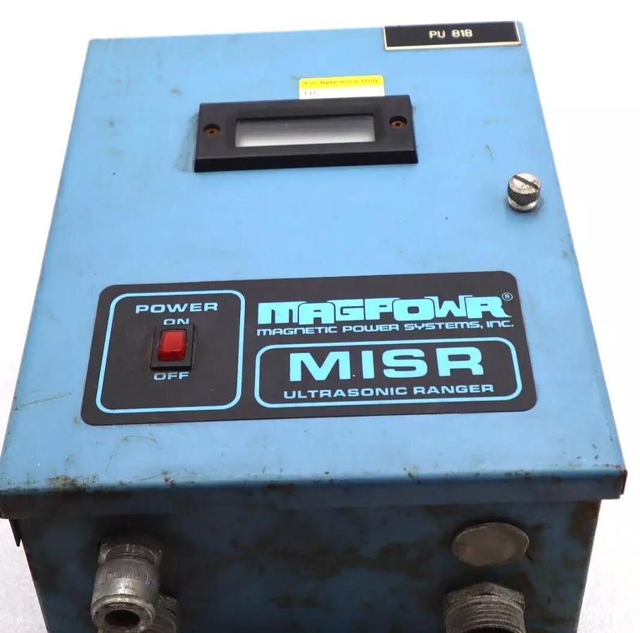 Used Magpowr Magnetic Power Systems MISR Ultrasonic Ranger PU 818 #4114