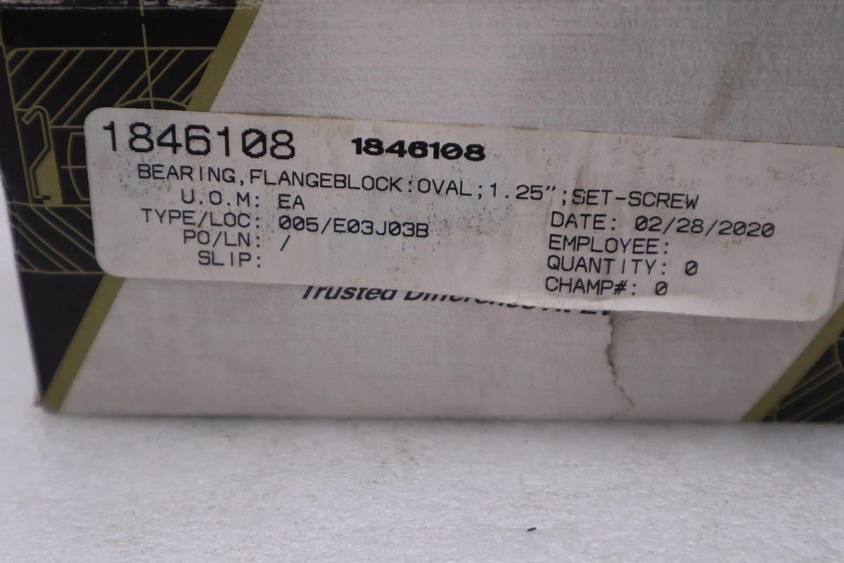Used UCFT206-20-MH - PEER BEARING - FACTORY NEW STOCK H343A