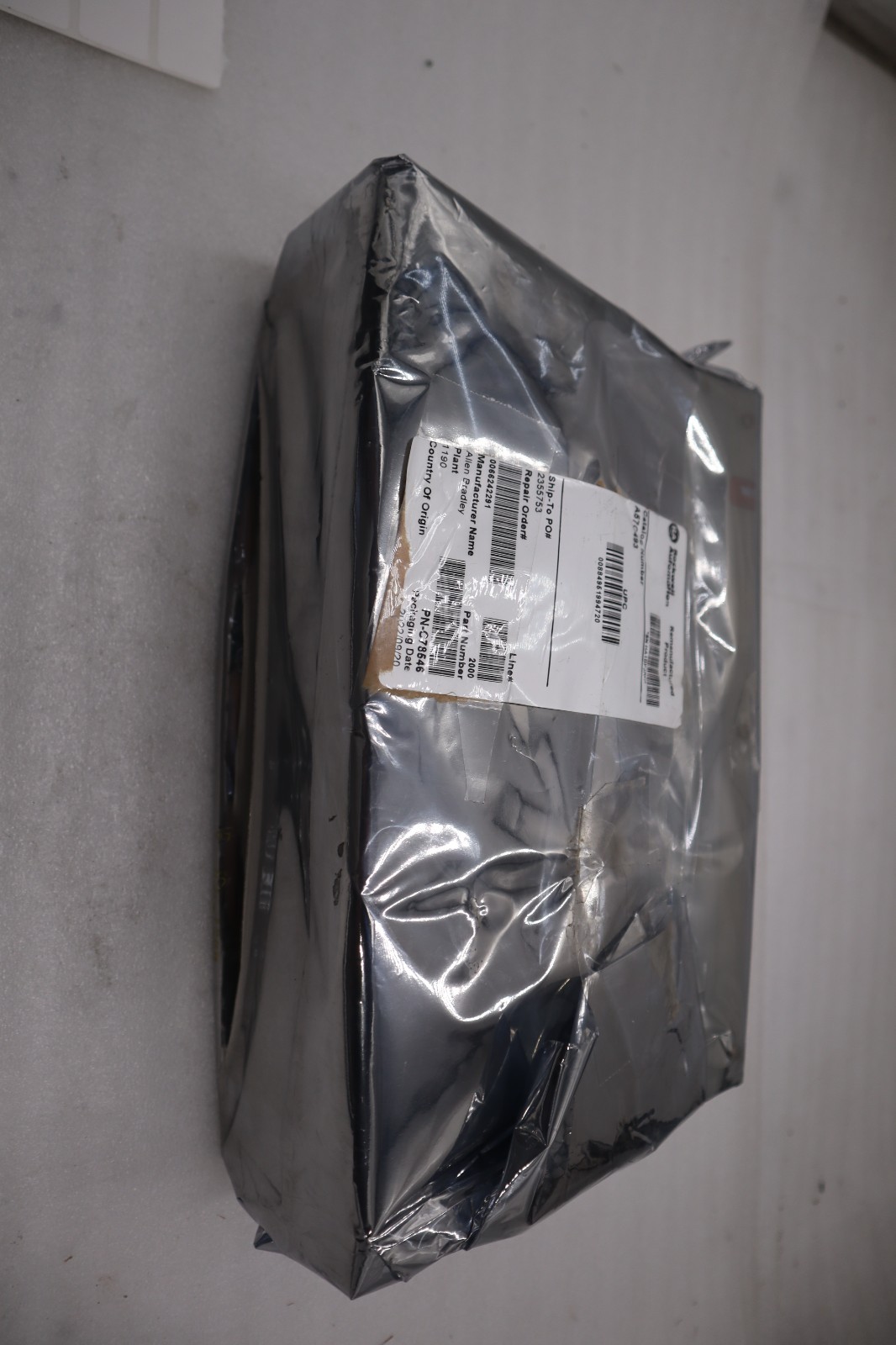 Used RELIANCE ELECTRIC 57493A 57C493 100/120VAC 7.8/6.5A - STOCK 2703A